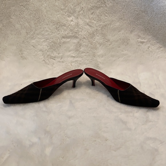 Burberry Heeled Mules Size 7 - Picture 3 of 14